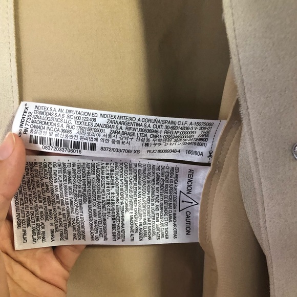 Zara faux suede shacket - Picture 4 of 6